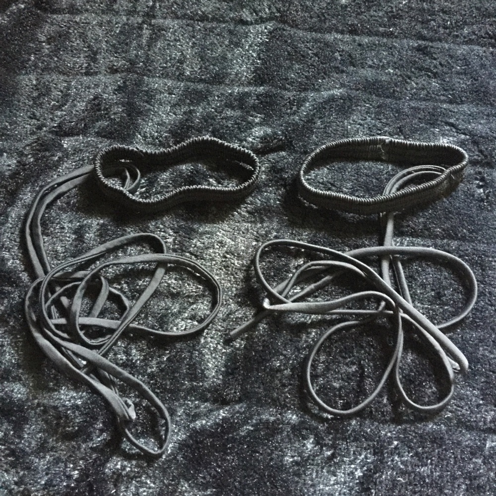 BLACK RAVE LEG WRAPS